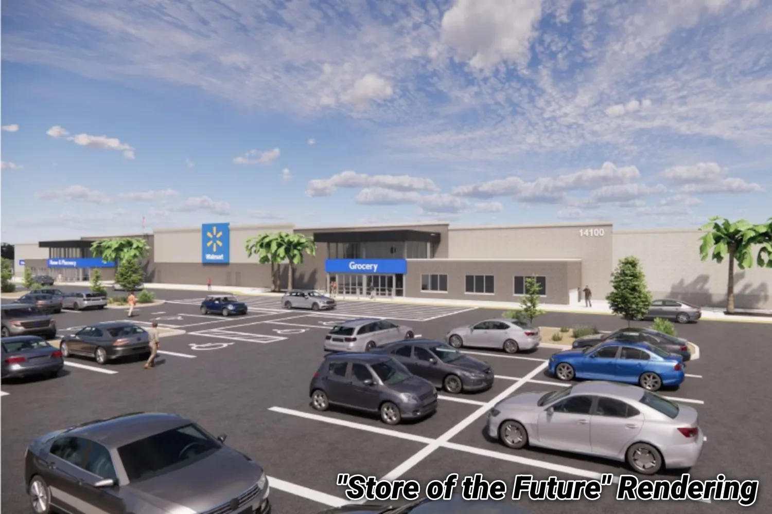 "Store of the Future" Rendering
