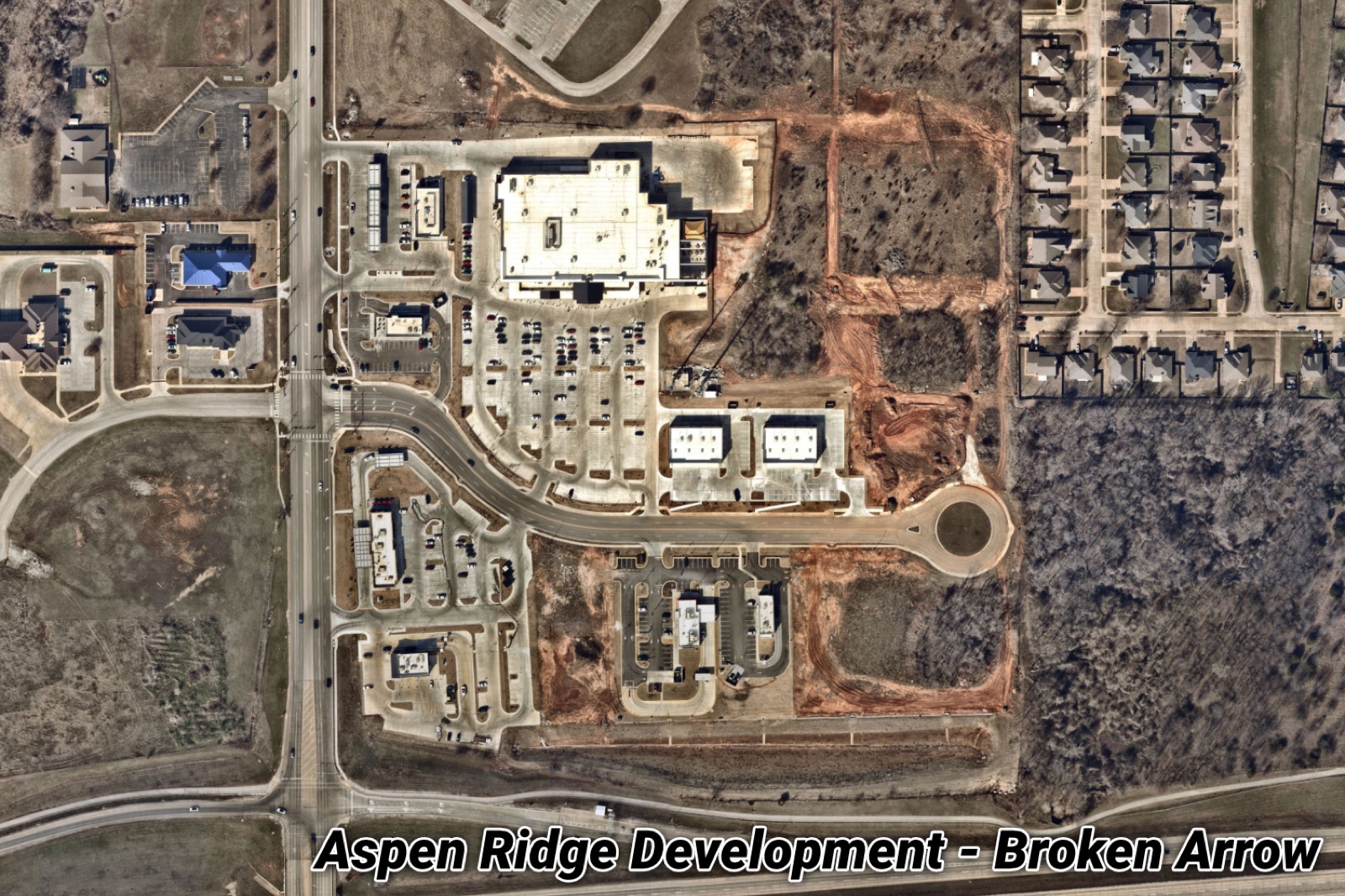 Aspen Ridge development in Broken Arrow